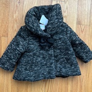 Joe’s Jeans Cute baby girl jacket tweed style black